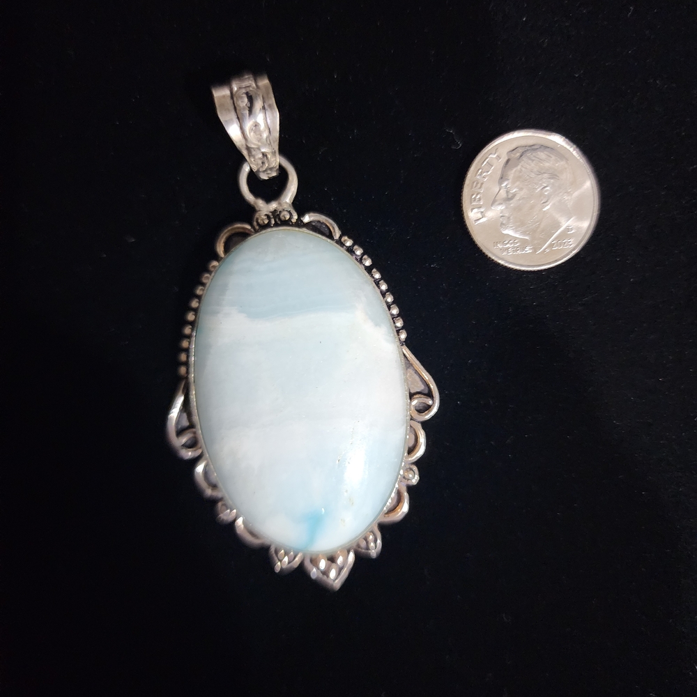 Hemimorphite Pendant